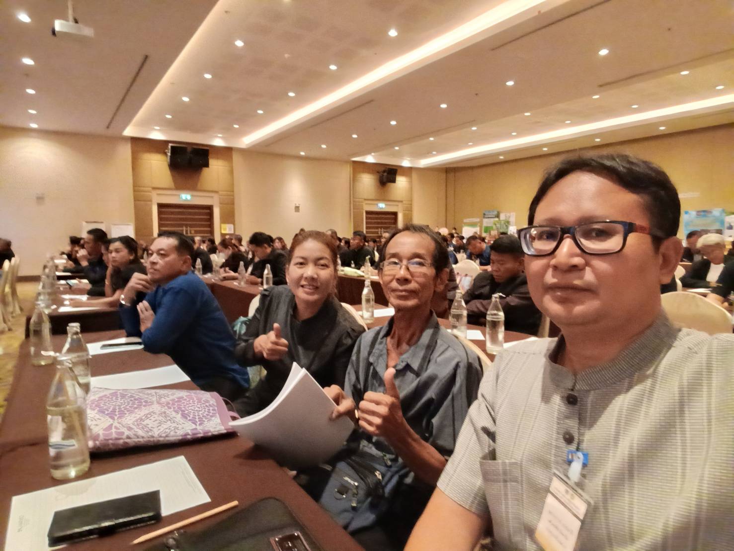 พช.ฉะเชิงเทรา ร่วมประชุมเชิงปฏิบัติการพัฒนาศักยภาพเครือข่ายศูนย์เรียนรู้การพัฒนาคุณภาพชีวิตตามหลักทฤษฎีใหม่ ประยุกต์สู่ “โคก หนอง นา” ระดับประเทศ (วันที่ ๒)